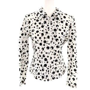 Libra Shirt Womens S White Retro Y2K Festival Classic Preppy Modern Chic Vintage